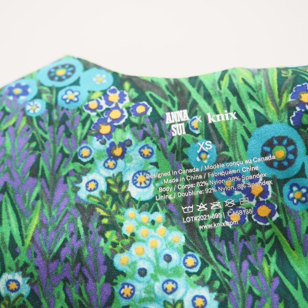 !! Anna Sui x Knix Luxelift Floral Pullover Bra sz xs - Picture 5 of 5